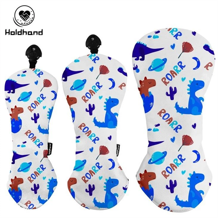 Children's Golf Headcover Dinosaur Print Golf Driver Headcover