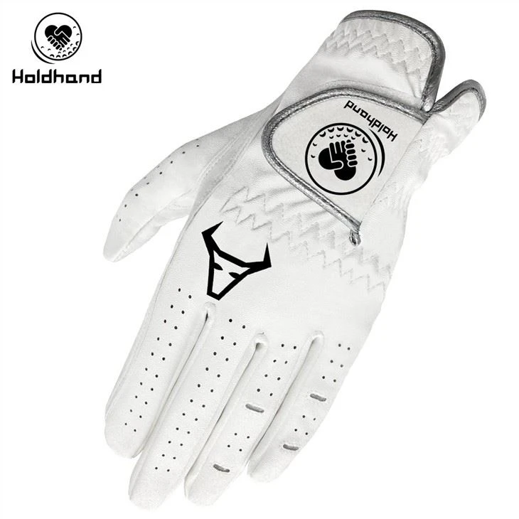 Custom Logo Of Pale Purple Rose Printed Sheepskin Mixed With PU Leather Gloves