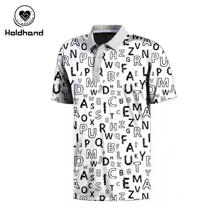 Fresh Green Lemon Golf Polo Shirt Wholesale Custom Logo
