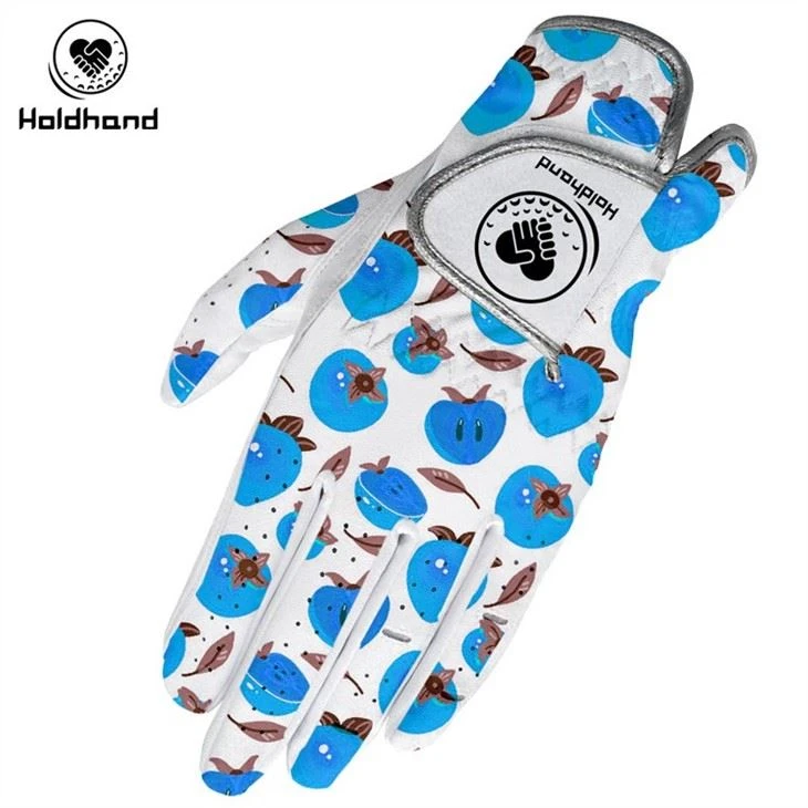 Genuine Leather Easy Grip Left Hand Cabretta Golf Glove For Mens Custom Logo