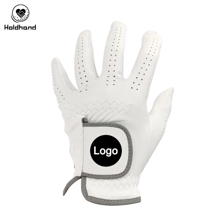 Wholesale Top-class Cabretta Leather Golf Glove Custom Golf Cabretta Golf Glove With Marker