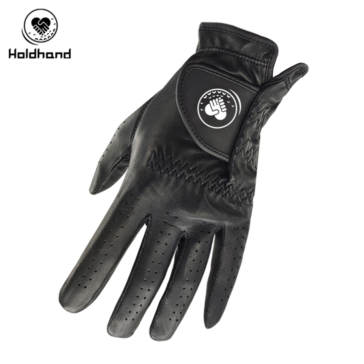Factory Price Soft Touching Anti-Slip High Quality PU Leather Golf Gloves OEM